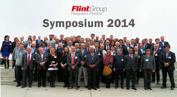 The group of guests in the exclusive Porsche Museum in Stuttgart